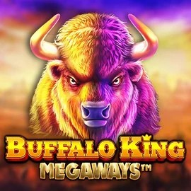 Buffalo King Megaways slot logo by Pragmatic Play at Gambloria Casino