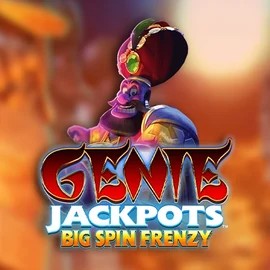 Genie Jackpots: Big Spin Frenzy by Blueprint Gaming, showcased at gambloriacasinoo.com – game logo