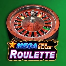 Mega Fire Blaze Roulette logo by Playtech at Gambloria Casino