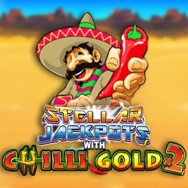 Official Jackpots logo: Stellar Jackpots with Chilli Gold x2 by Lightning Box Game at Gambloria Casino