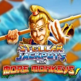 Stellar Jackpots with More Monkeys online slot from Lightning Box Game – play at gambloriacasinoo.com